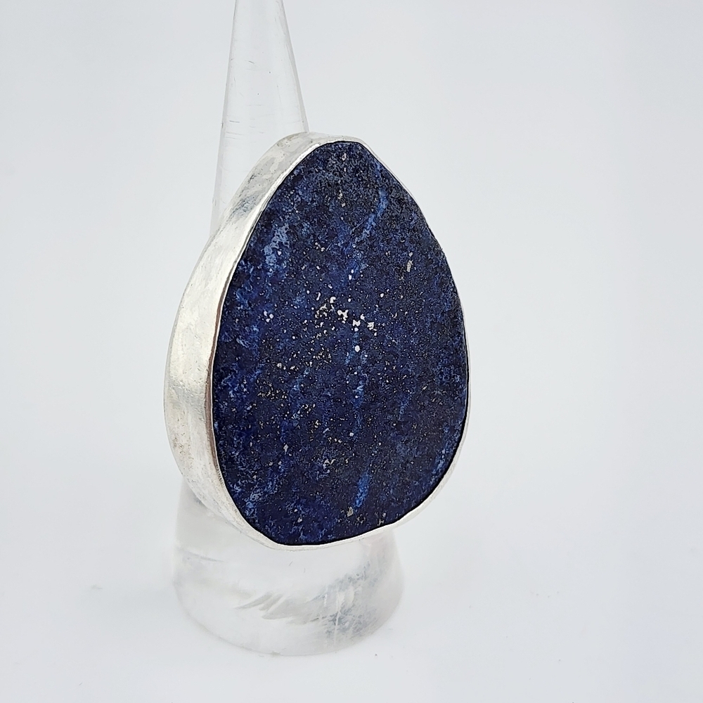 LAPIS LAZULI HANDMADE RING Sz 7